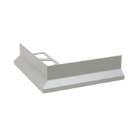 Schlüter BARA-RK Buitenhoek 90 Graden 65mm Alu Met Kleurcoating Pastelgrijs E90/RK65PG