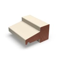 Hardhout 66x110mm 295cm Geprofileerd Model D Gevingerlast Gegrond FSC 100%