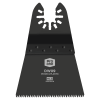 ProOne Multitoolzaagblad DW09 68x42mm HCS 14Tpi Precision 5st