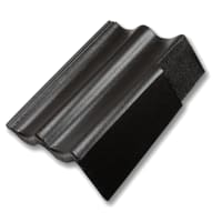 Nelskamp S-Pan TOP LongLife Glans Gevelpan Rechts 110mm Zwart 265