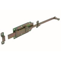 GB Rolstaartschuif Vlak 400mm Geel Verzinkt 74486