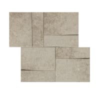 Mozaiektegel Factory 3d Ecru 30x30cm 9mm Modulair Mat Gerectificeerd