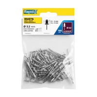 Rapid Blindklinknagel Standaard 3,2x8mm 100 Stuks