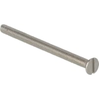Metaalschroef M3x40mm 10st DIN963 rvs voor inbouwdoos