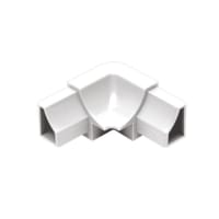 Schlüter DILEX-EH Binnenhoek 90 Graden 2 Overgangen PVC/CPE Zuiver Wit I/HK2R18/BW