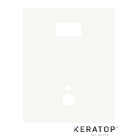 Keratop Tec-Board Toiletpaneel 130x100cm 13mm Broken White Met 4 Sparingen