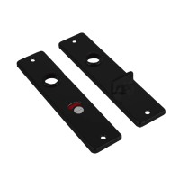 DX Kortschild 180/41Rh WC8/63 Zwart