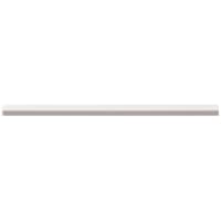 Strip 3D Wall Design White 0.8x20cm Mat Gerectificeerd