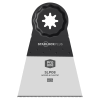 ProOne Multitoolzaagblad Starlock Plus SLP08 65x50mm HCS 18Tpi Standaard 5st