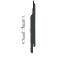 Keralit Eindkap En Connector Rechts 2814 Timbergreen Pure Mat RAL 6009 5st