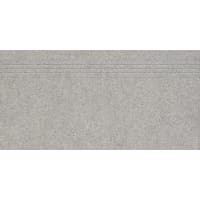 Rako Traptrede Block Grey 40x80cm 10mm Mat Gerectificeerd R10