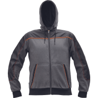 Cerva Vest Cremorne Met Capuchon Maat XL Grijs