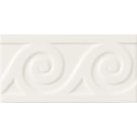 Strip Neri Relieve Mar Biscuit 7,5x15cm Glanzend