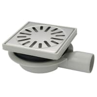 ABS Put 150x150mm ZU RVS Rooster Horizontaal Vertikaal Verstelbaar