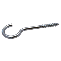 Gebuvolco Schroefhaak 4.40x30/60mm RVS A2 100st