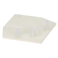 Keralit Eindkap Uitwendig Rechthoekverbindingsprofiel Sandcream Pure Mat