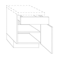 Onderkast Eco P02 FSC Mix 70% B60-720 Links Prijsgroep 2 - OM60-DL