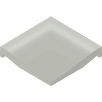 Villeroy & Boch Hoek Pro Architectura 3.0 Secret Grey 10x10cm Mat R10 2609C2600010