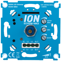 ION Industries Dimmer LED 200W Druk/Wissel