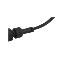 Vetec Aansluitsnoer 2x1mm² Kabellengte 5m H07RN-F Zwart