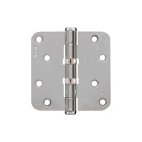 AXA Kogellagerscharnier Ronde Hoeken 89x89mm Verzinkt