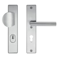Skantrae Veiligheidsset RVS Recht Sedna Links Kruk-Knop PC72 Kerntrekbeveiliging