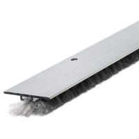 Ellen Dorpelstrip DBS 100cm Aluminium Onzichtbaar Met Zachte Borstel