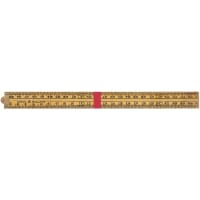 Schuil Timmermansduimstok Hout 1m Geel
