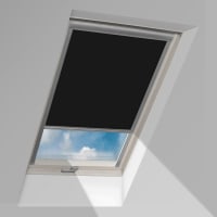 Fakro Verduisterend Rolgordijn ARF NE Z-Wave II 55x98cm Elektrisch Exclusief Afstandsbediening Voeding En Connect Set Kleur Zwart (226)