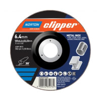 Clipper Afbraamschijf A30P 125x6.5x22.2 Staal/RVS