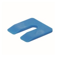 GB Uitvulplaat Met Sleuf 4mm Kunststof Blauw 144st 34604