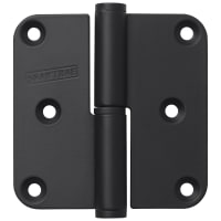 Skantrae Paumelle Scharnier Links 76x76mm Zwart