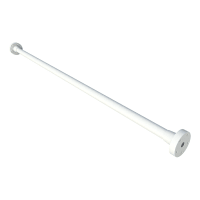 SecuGuard Doorvalbeveiliging Slimline 1006mm In De Dag Wit