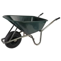 Talen Tools Kruiwagen Met Kunststof Bak 100L Groen