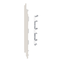 Keralit Eindkap En Connector Links 2819 Snowwhite Pure Mat RAL 9016 5st