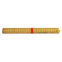 Sola Timmermansduimstok Hout 1m 4-delig Geel