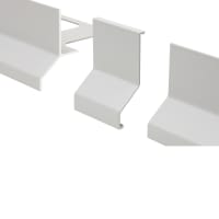 Schlüter BARA-RK Verbindingsstuk Randprofiel 65mm Alu Met Kleurcoating Zuiver Wit V/RK65BW