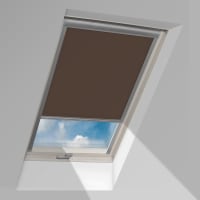 Fakro Verduisterend Rolgordijn ARF NE Wifi Tuya II 78x180cm Elektrisch Exclusief Voeding En Connect Set Kleur Chocoladebruin (256)