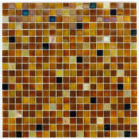 Mozaiektegel Musa Velia Cube Caramelo 32,7x32,7cm 3mm Glanzend Gerectificeerd