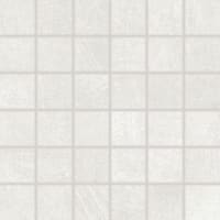 Rako Mozaiektegel Rebel White-Grey 30x30cm 9mm Mat 5x5cm Gerectificeerd R10B
