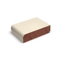 Meranti Plint 12x55mm 490cm Gegrond Gevingerlast FSC Mix 70%