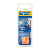Rapid Blindklinknagel XL 4.0x10mm Aluminium Met Boor 50st