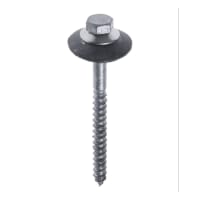 Fis-Profi Golfplaatbout 7.0x110mm Zeskantkop 3-Delige Sluitschelp SW-11 DIN571 Thermisch Verzinkt 4.8 25st