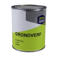 ProOne Grondverf 0.75L Wit