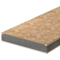 Kingspan Unidek Dakplaat Aero Riet 6.3 94mm Breedte 102cm