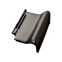 Wienerberger Alegra 12 Gevelchaperonpan Rechts 70 Graden Vulkaanzwart Edelengobe 755