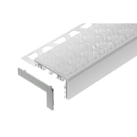 Schlüter TREP-V60 Eindkap Links En Rechts PVC Lichtgrijs E/TV60HG