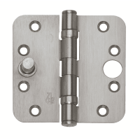 BSW Kogellagerscharnier 802 89x89x2,5mm Met Ronde Hoek BB VH Verzinkt