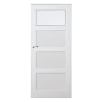 Skantrae SKS 1235 C1 Opdek Links 83x211.5cm Accent 1x Facet Satinato Glas 3x Paneel FSC Mix 70%