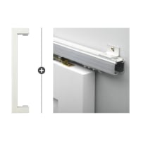 Skantrae Hang&Sluitwerkpakket 555SSL Alfa 2x Deurgreep Tupelo 30 Wit
